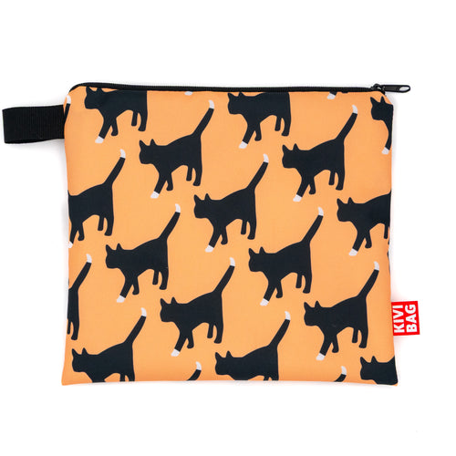 Zipper Bag (Cat Peach)