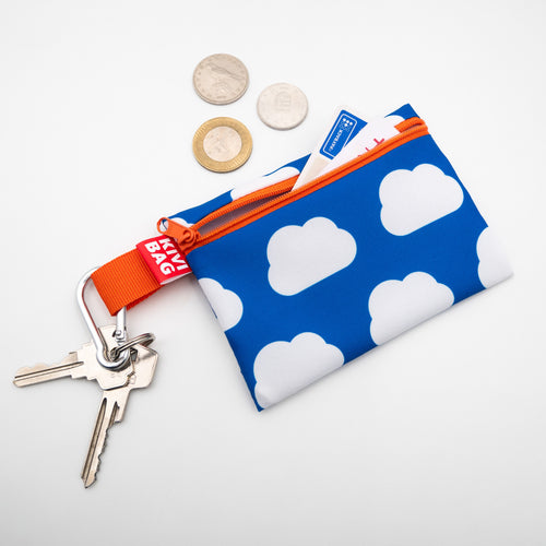 Zipper Wallet (Cloud Blue)