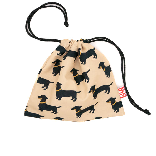 Snack Bag (Dachshund Black)