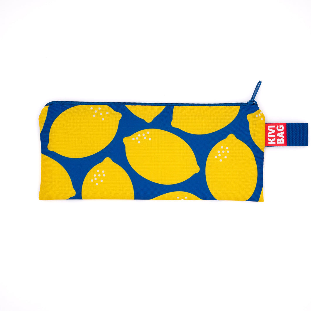 Zipper Bag Small (Lemon Blue)