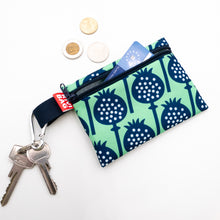 Zipper Wallet (Poppy Blue)