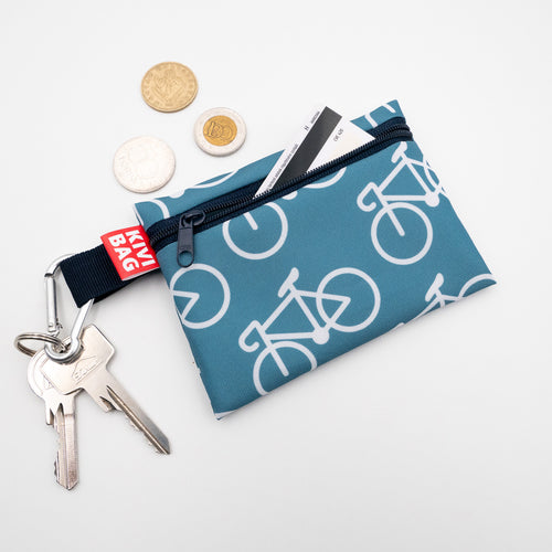 Zipper Wallet (Bike Cobalt)