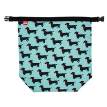Lunch Bag Large (Dachshund Blue)