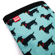 Lunch Bag Large (Dachshund Blue)