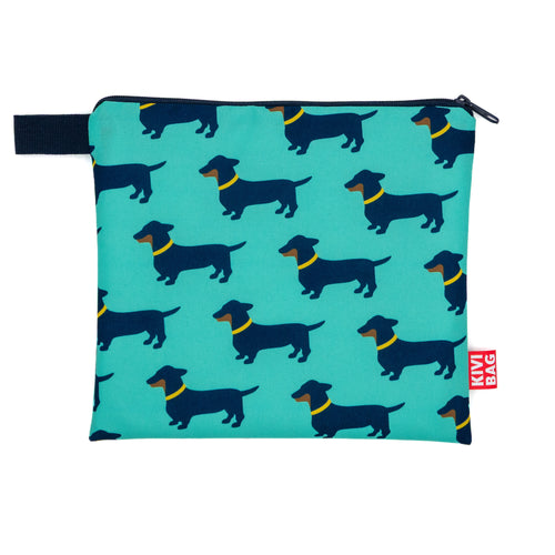Zipper Bag (Badminton-blue)
