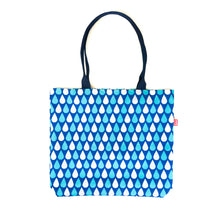 Tote Bag (Drops-blue)