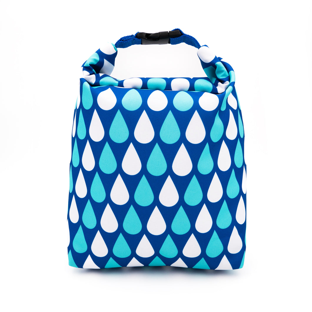 Lunch Bag (Drops Blue)