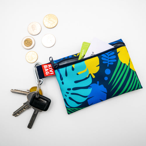 Zipper Wallet (Monstera) - KIVIBAG