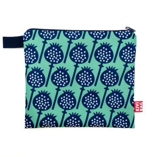 Zipper Bag (Poppy Blue)