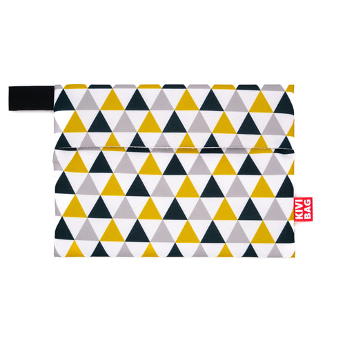 Sandwich Bag (Triangle-gray-yellow)