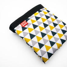 Lunch Bag (Triangle-grey-yellow)