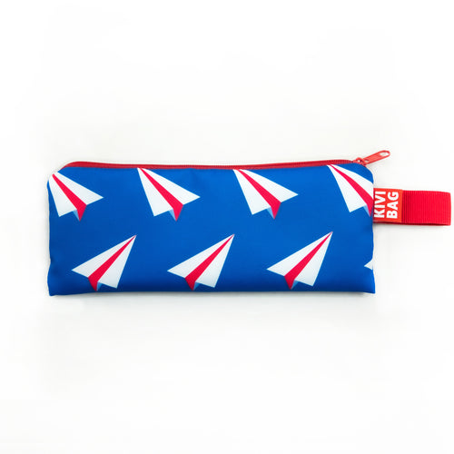 Zipper Bag Small (Paper Plane)