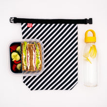 Lunch Bag (Striped B&W)